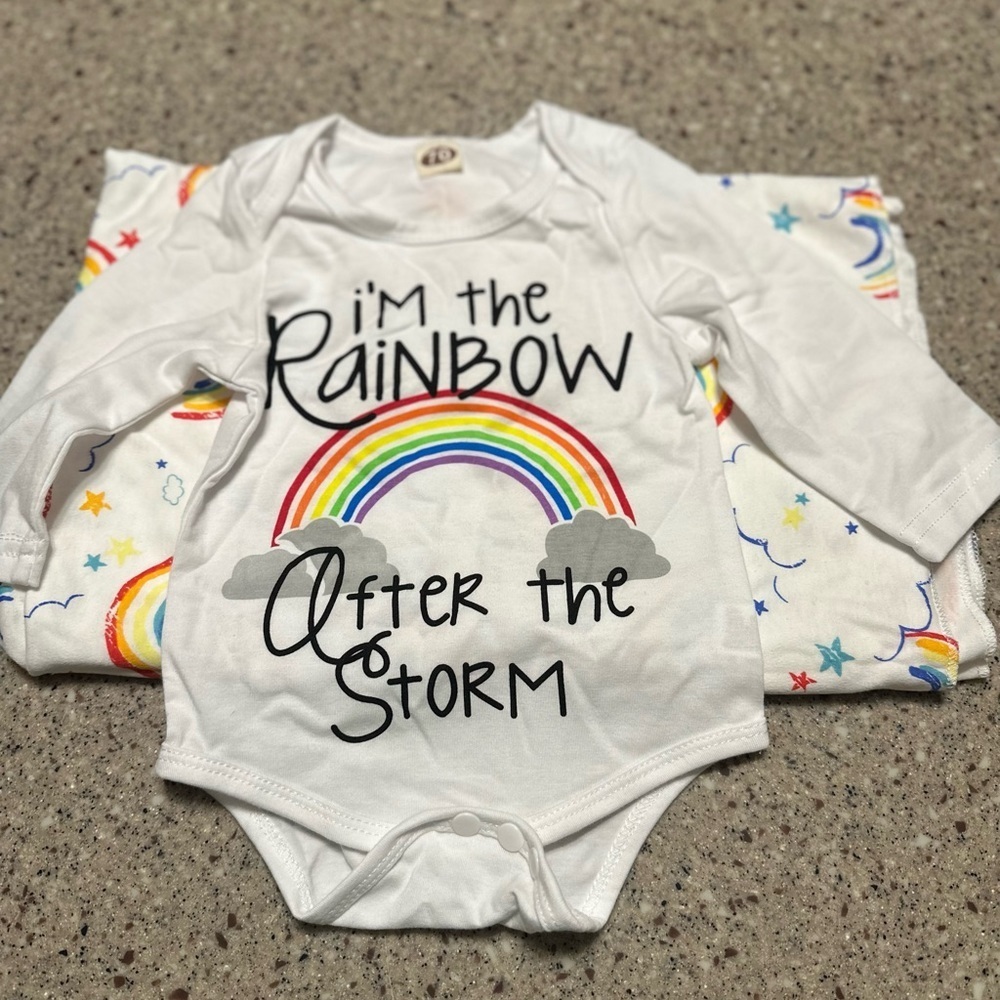 Baby I’m the Rainbow After the Storm Outfit - Picture 2 of 6